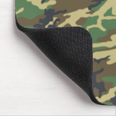 Woodlands Camouflage Outdoorsman-Geschenk Mousepad (Ecke)