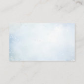 Woodlandtiere Oh Baby Winter Diaper Raffle Begleitkarte (Rückseite)