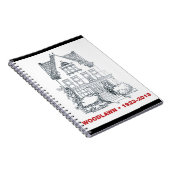 Woodlawn Notizbuch Notizblock (Rechte Seite)