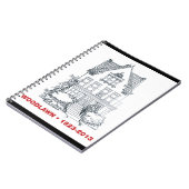 Woodlawn Notizbuch Notizblock (Linke Seite)
