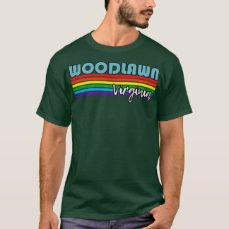 Woodlawn Virginia Pride Woodlawn LGBT Geschenk LGB T-Shirt