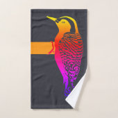 Woodpecker Badhandtuch Set (Handtuch)