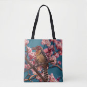 Woodpecker Bird Watching Viburnum Tasche (Vorderseite)