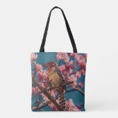 Woodpecker Bird Watching Viburnum Tasche (Rückseite)