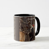 Woodpecker in der Tasse Baum (VorderseiteRechts)