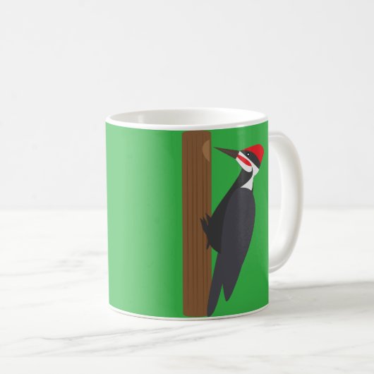 Woodpecker Kaffeetasse (VorderseiteRechts)