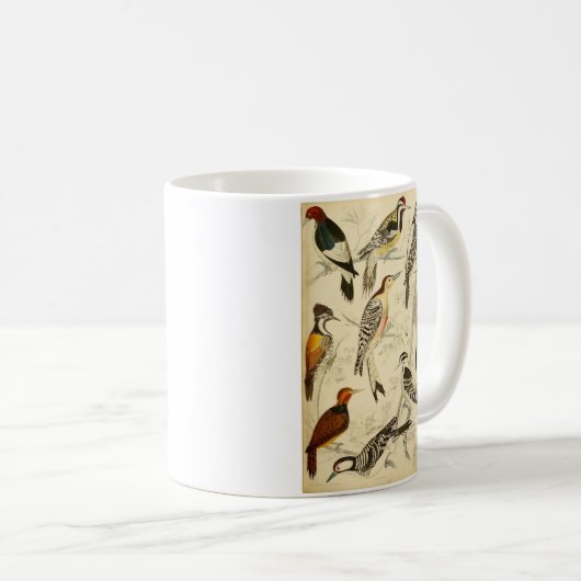 Woodpecker Kaffeetasse (VorderseiteRechts)