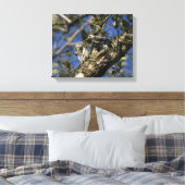 Woodpecker-Leinwand Leinwanddruck (Insitu (Schlafzimmer))