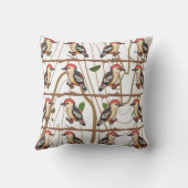 Woodpecker Lovers Print Kissen (Rückseite)