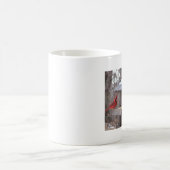 Woodpecker&Male Kardinal Kaffeetasse (Mittel)