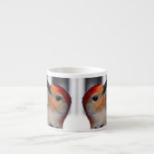 Woodpecker Portrait Espressotasse (Vorderseite)