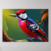 Woodpecker Poster (Vorne)