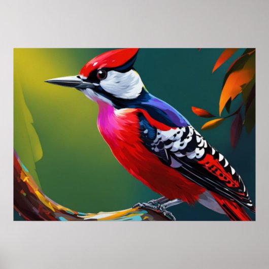 Woodpecker Poster (Vorne)
