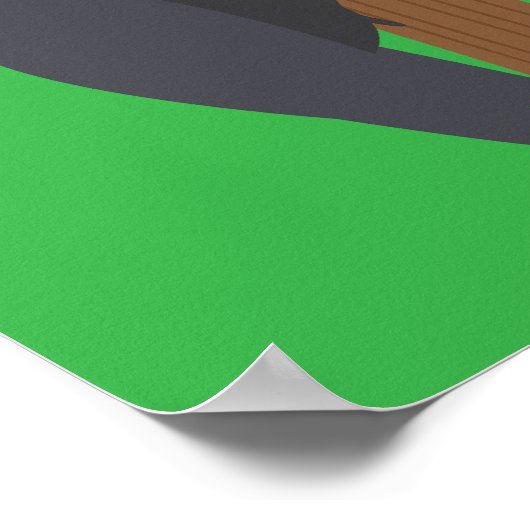 Woodpecker Poster (Ecke)