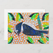 Woodpecker Postkarte (Vorne/Hinten)