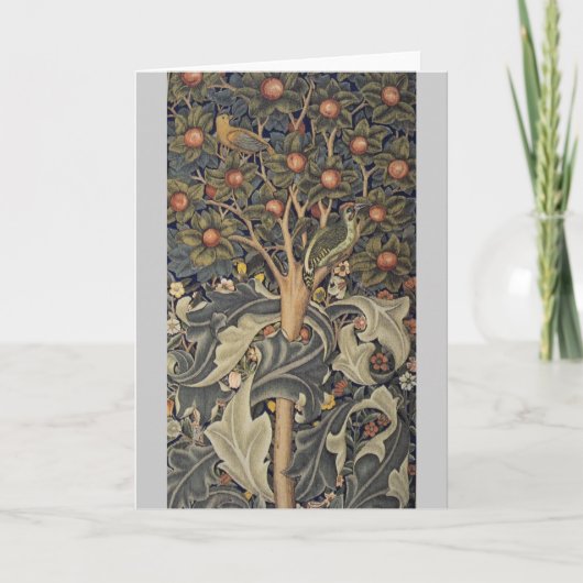 Woodpecker tapestry karte (Vorderseite)