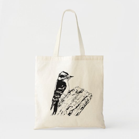 Woodpecker Tote Bag Tragetasche (Vorne)