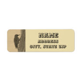 Woodpecker und Saguaro Cactus Sepia Südwest (Vorne)