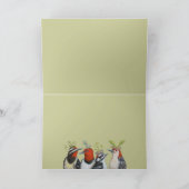 Woodpecker Weihnachtskarte Feiertagskarte (Innenseite)