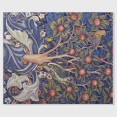 Woodpecker, William Morris Geschenkpapier (Flach)
