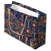 Woodpecker, William Morris große Geschenktasche Große Geschenktüte (Vorderseite Schrägansicht)