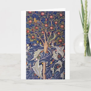 Woodpecker, William Morris Karte
