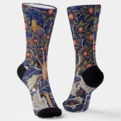 Woodpecker, William Morris Socken (Gewinkelt)