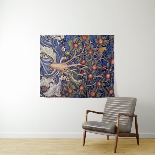 Woodpecker, William Morris Wandteppich (Beispiel (Horizontal))