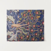 Woodpecker, William Morris Wandteppich (Vorderseite (Horizontal))