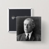 Woodrow Wilson Button (Vorne & Hinten)