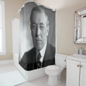 Woodrow Wilson Portrait Duschvorhang (Beispiel)