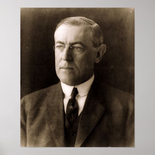 Woodrow Wilson Poster (Vorne)