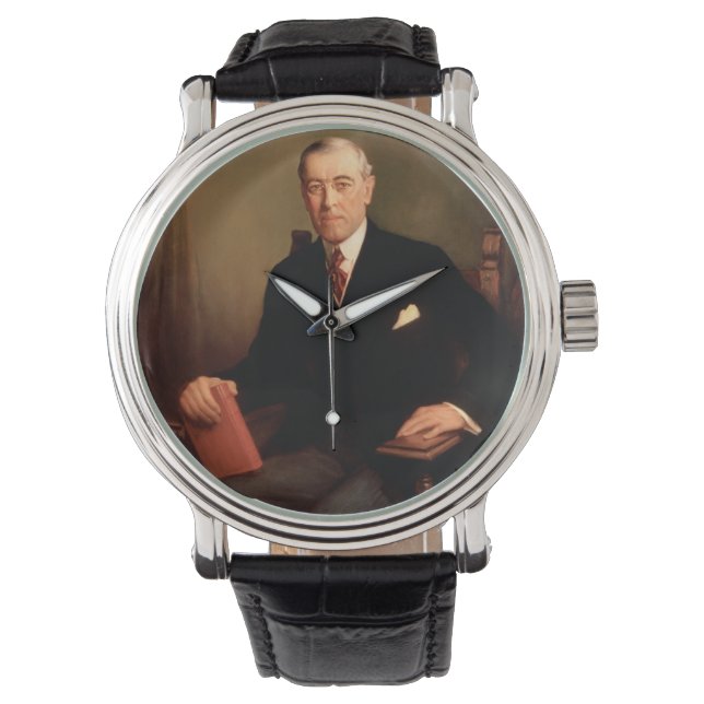 Woodrow Wilson Präsident Armbanduhr (Vorderseite)