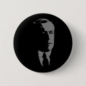 Woodrow- WilsonSilhouette Button (Vorderseite)