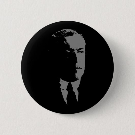 Woodrow- WilsonSilhouette Button (Vorderseite)