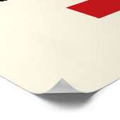 Woodrow Wison Red Cross Poster (Ecke)