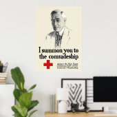 Woodrow Wison Red Cross Poster (Heimbüro)