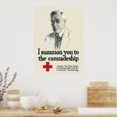 Woodrow Wison Red Cross Poster (Küche)