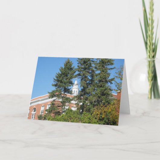 Woodruff Hall in Castleton Staat Uni Karte (Vorderseite)