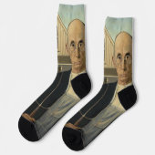 Woods American Gothic Socken (Linkes Detail)