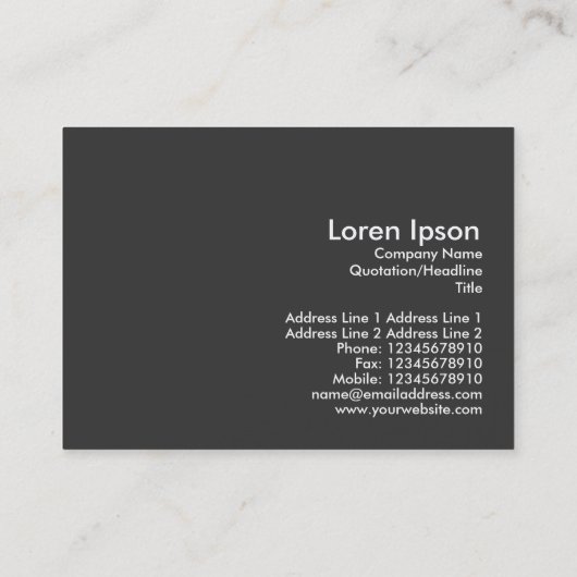 Woods Bute Park, Cardiff, Mini-Foto Visitenkarte (Rückseite)