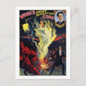 Wood's Sensation "Edna" Postkarte (Vorderseite)