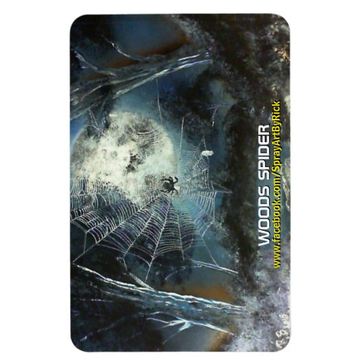 Woods Spider Magnet (Vertikal)