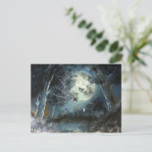 Woods Spider Postkarte (Stehend Vorderseite)