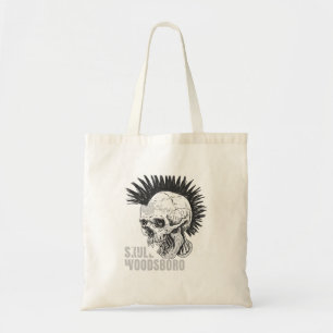 Woodsboro skull face horror movie club Halloween Tragetasche