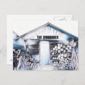 WOODSHED ART Postkarten (Vorne/Hinten)
