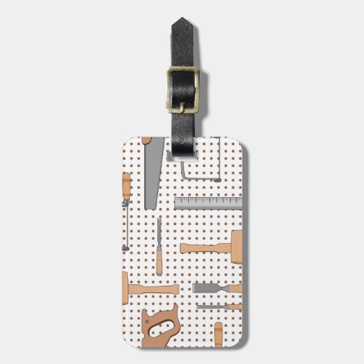 Woodshop Gepäckanhänger (Vorderseite vertikal)