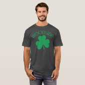 Woodside Queens NY Irish Kleeblatt gestört T-Shirt (Vorne ganz)