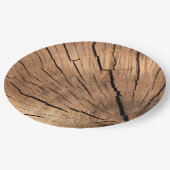 Woodsmen Slice Pappteller (Schrägansicht)