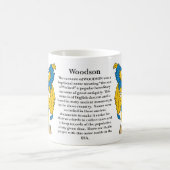 Woodson-Familien-Wappen Kaffeetasse (Mittel)